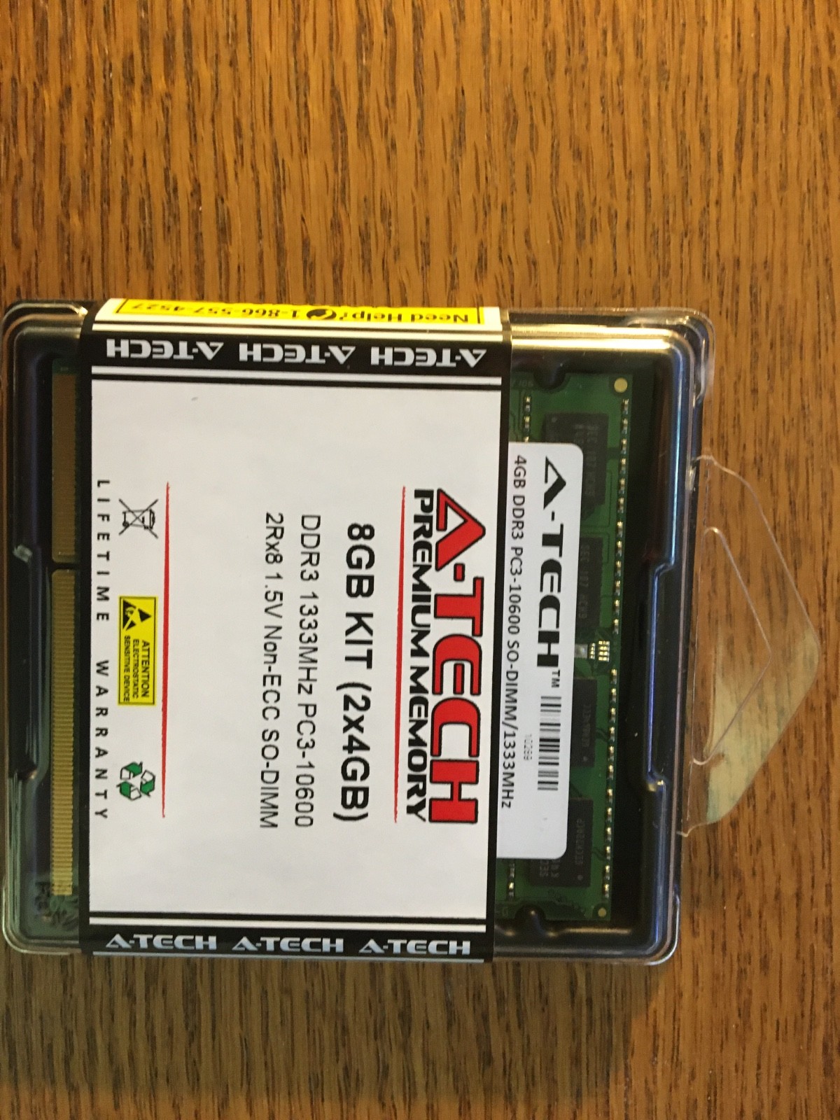 A-Tech Premium Memory (2x4GB) Brand New