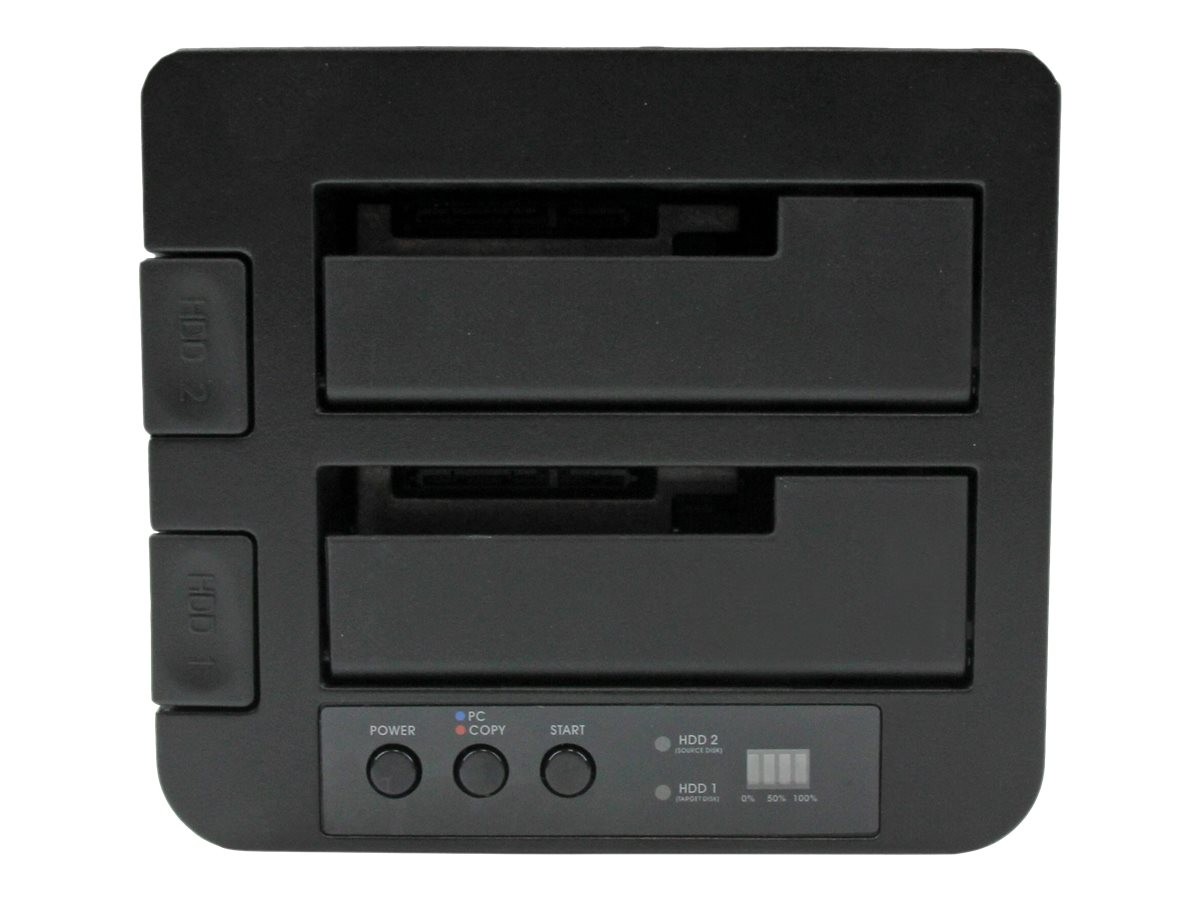 StarTechcom USB 3.0/eSATA HDD/SSD Duplicator Dock (SDOCK2U33RE)
