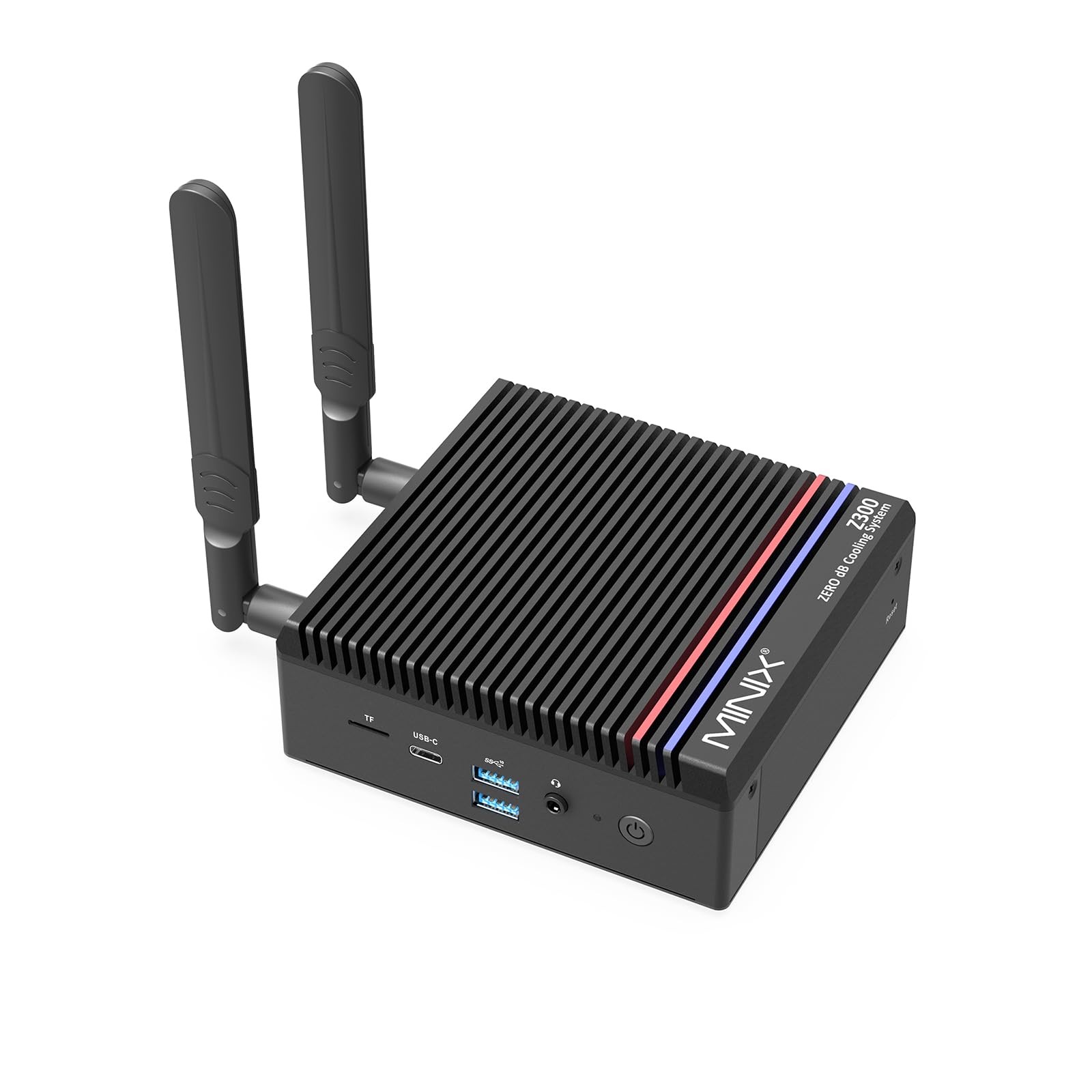 MINIX NEO Z300 0dB Fanless Mini PC Core i3 N300 16GB 512GB SSD Windows 11 Pro