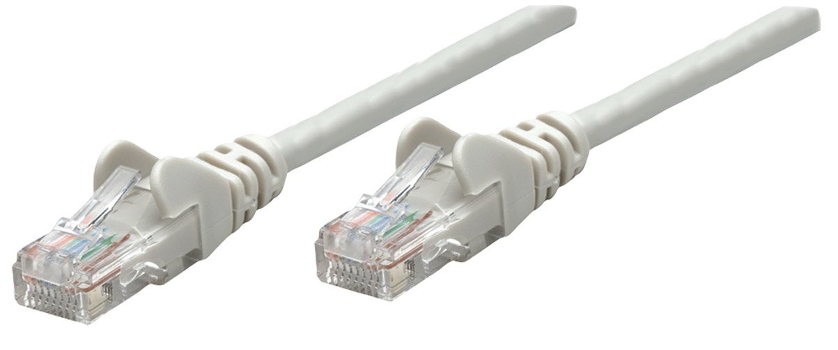 Intellinet Network Patch Cable, Cat6A, 50m, Grey, Copper, S/FTP, LSOH / LSZH, PV