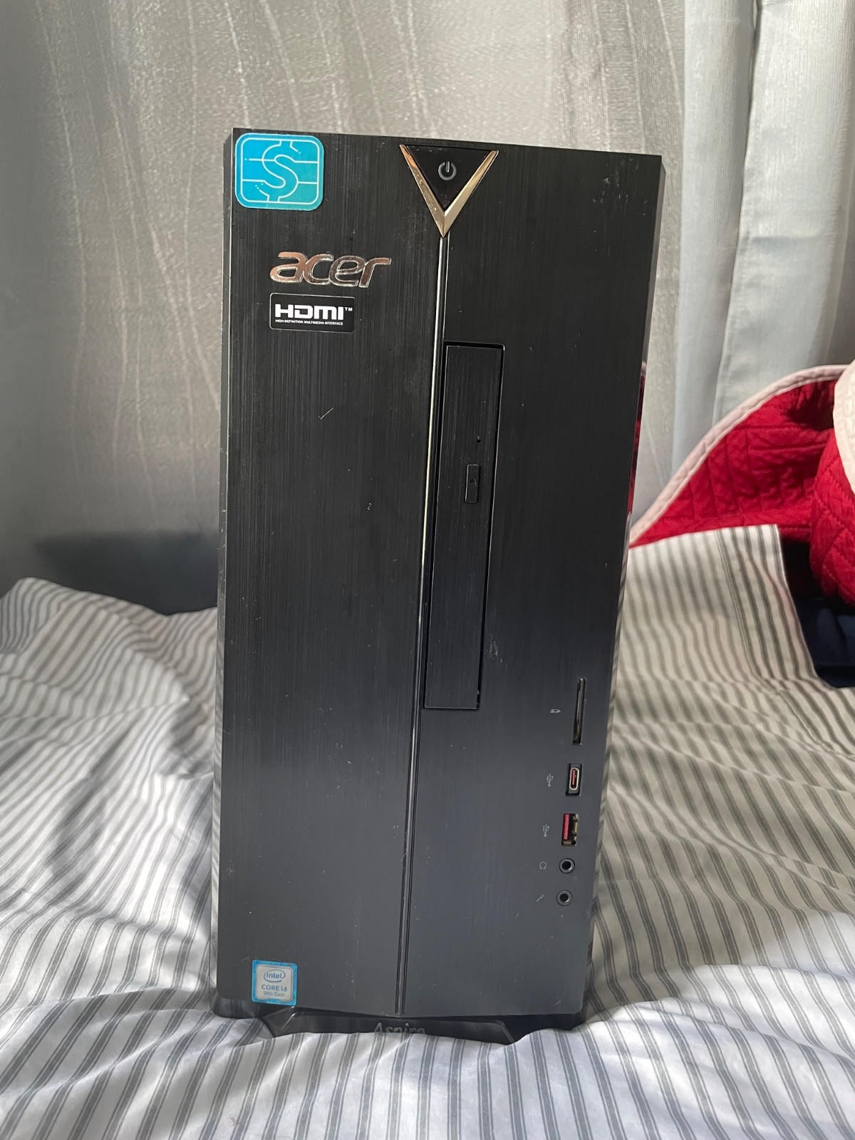 Acer Aspire TC-885-UA91 Desktop, 9th Gen Intel Core i3-9100, 8GB DDR4, 512GB SSD