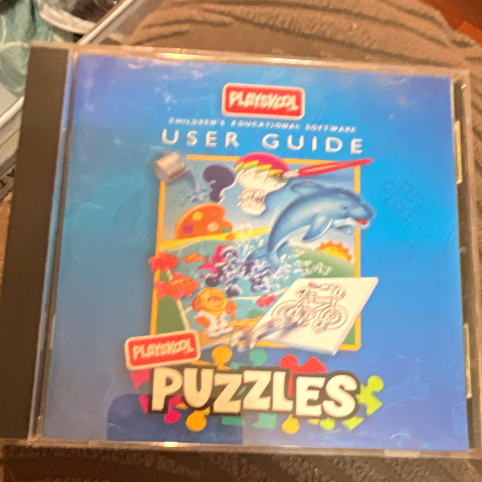Playskool Puzzles CD-ROM w/ User Guide Windows/Mac MPN 99366