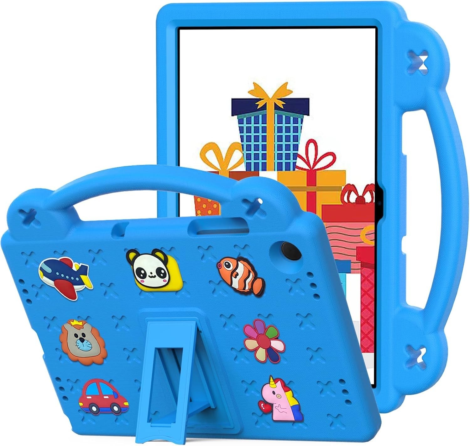 Samsung Tab A9 Plus A11 Plus 11" Case Kids Rugged EVA Cover With Handle & Stand