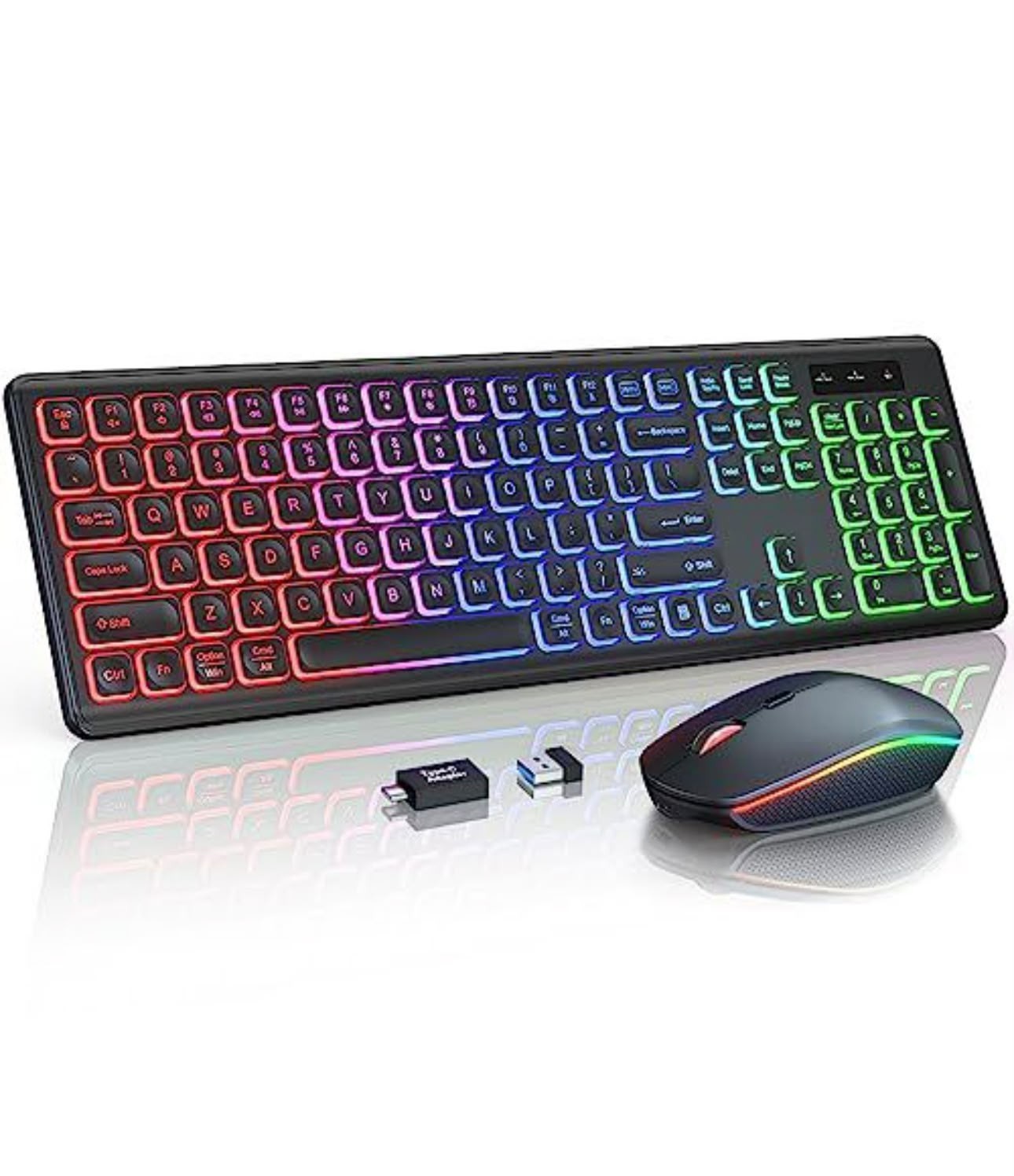 Trueque KM42Pro Wireless Keyboard and Mouse Combo