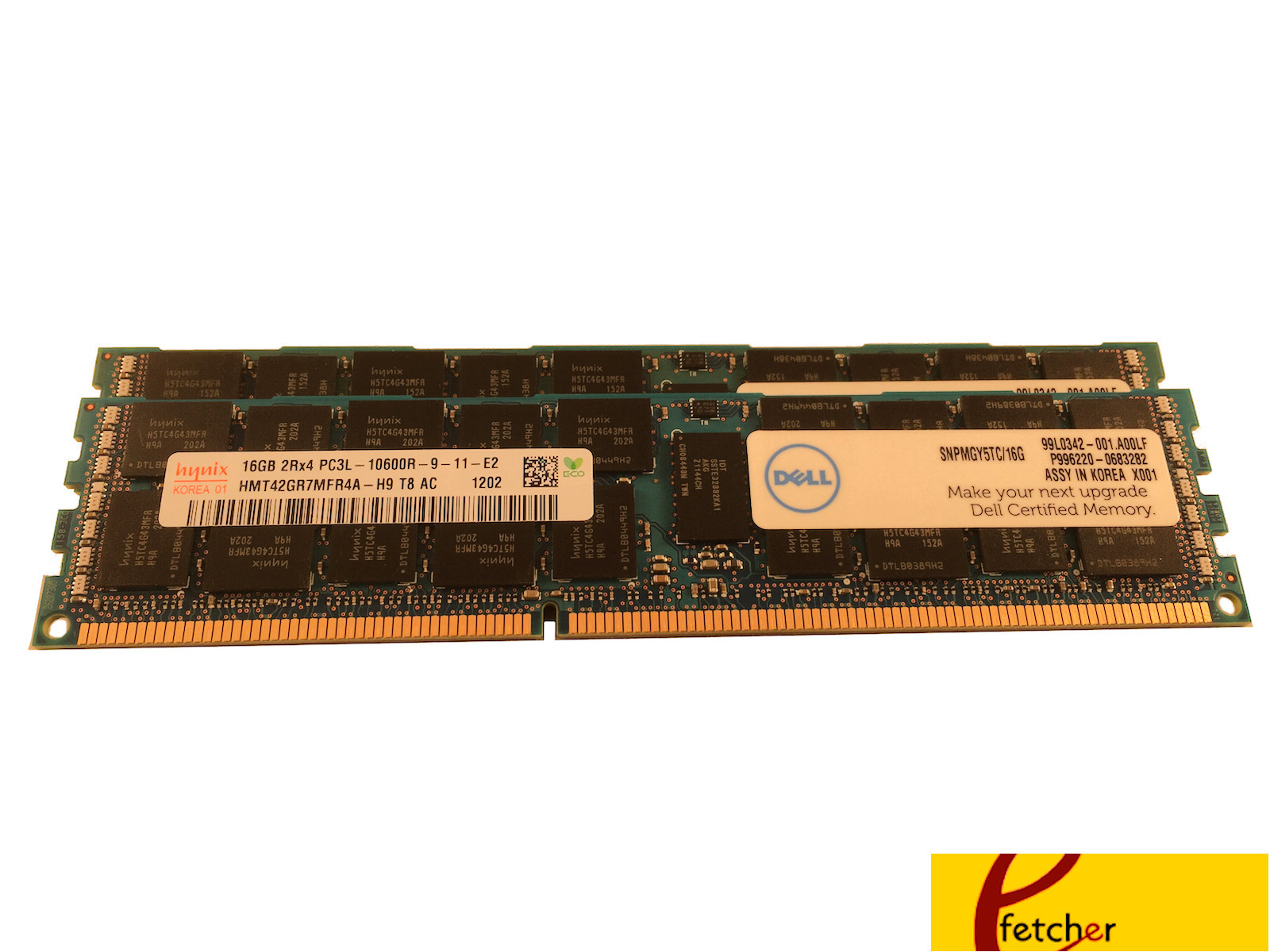 32GB (2 x 16GB) Dell Original Memory SNPMGY5TC/16G For Dell PowerEdge & Works