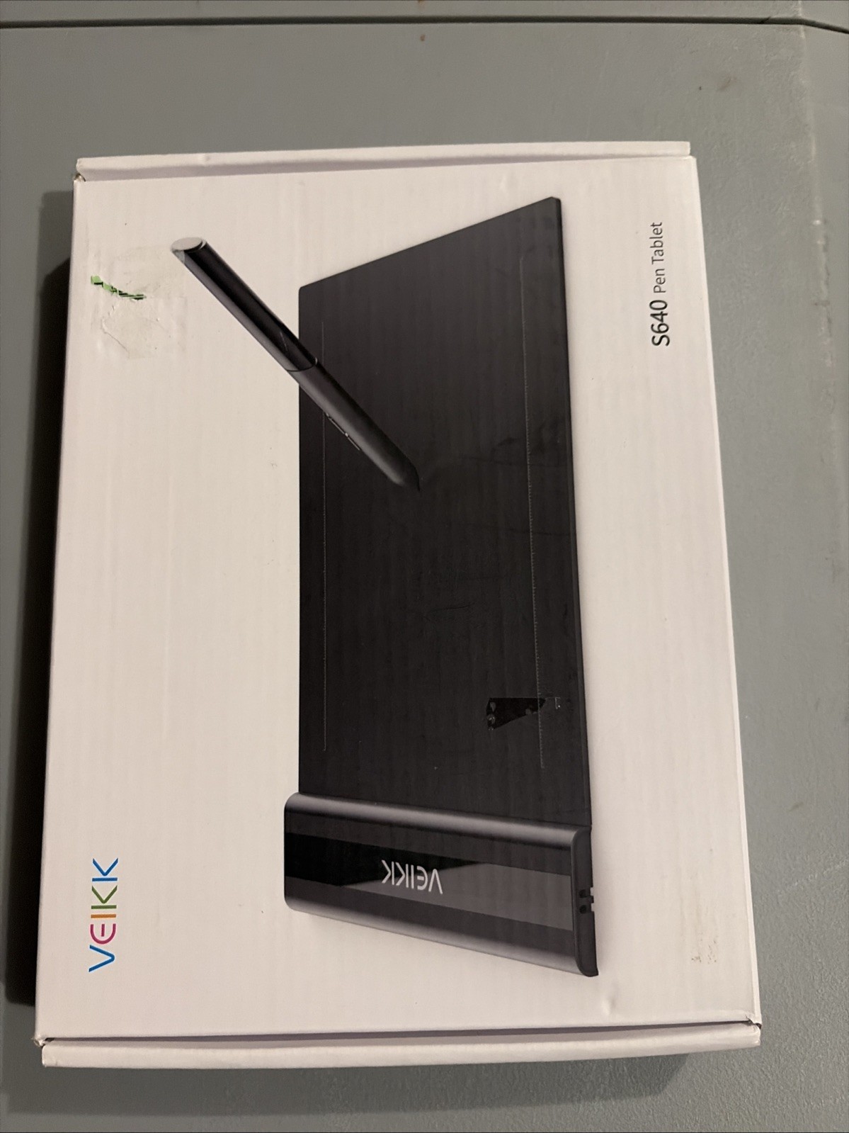 Veikk S640 Graphics Drawing Tablet With Pen Good Condition