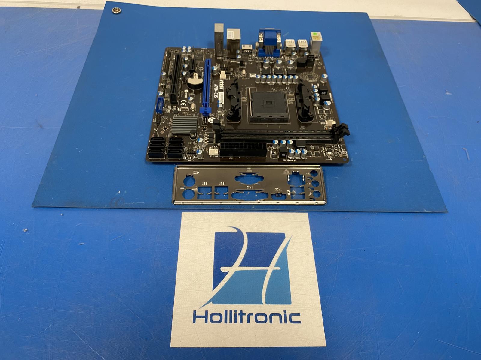 MSI A78M-E35, Socket FM2, AMD Motherboard