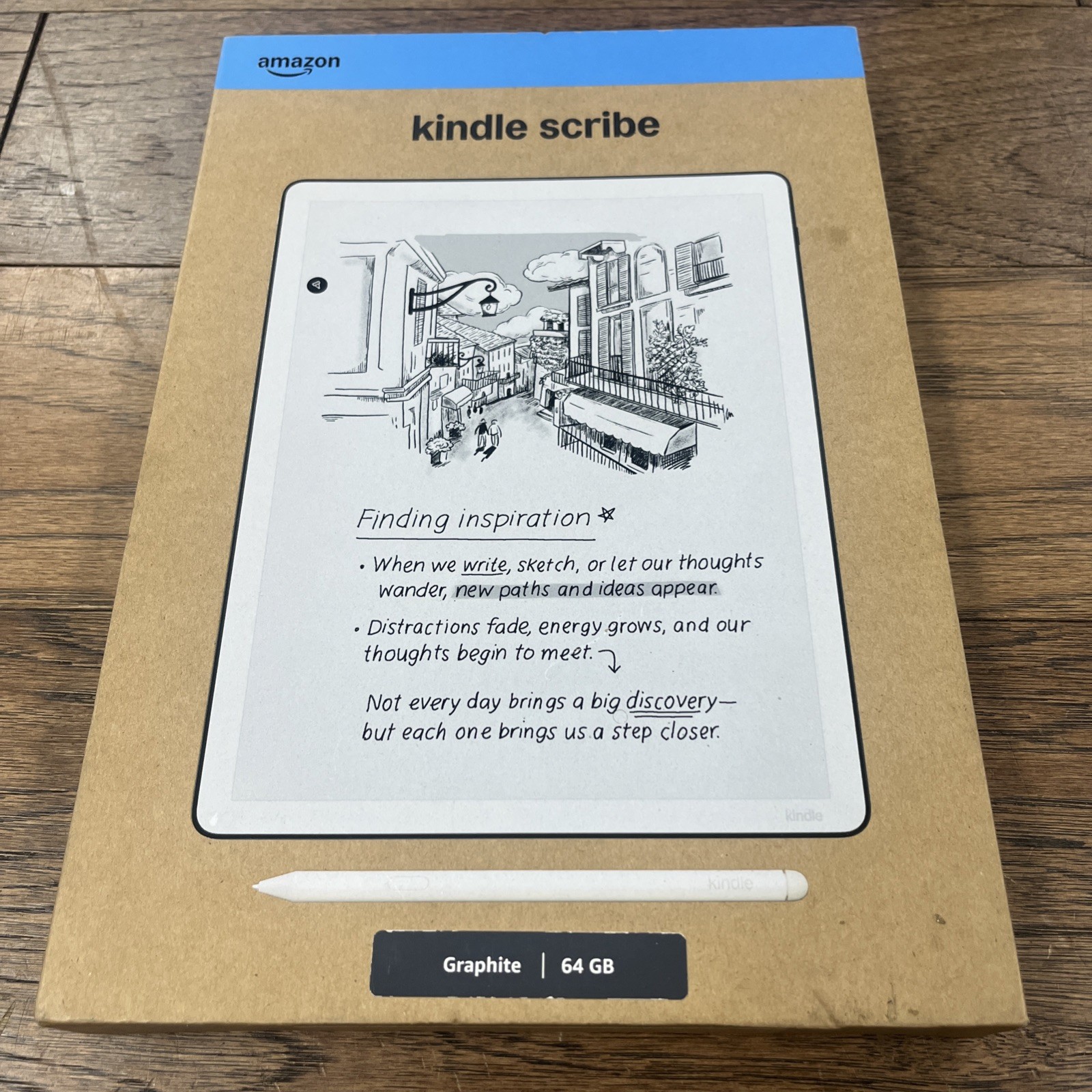 New WiFi Only Amazon Kindle Scribe 64GB Graphite Gray PA2MA4