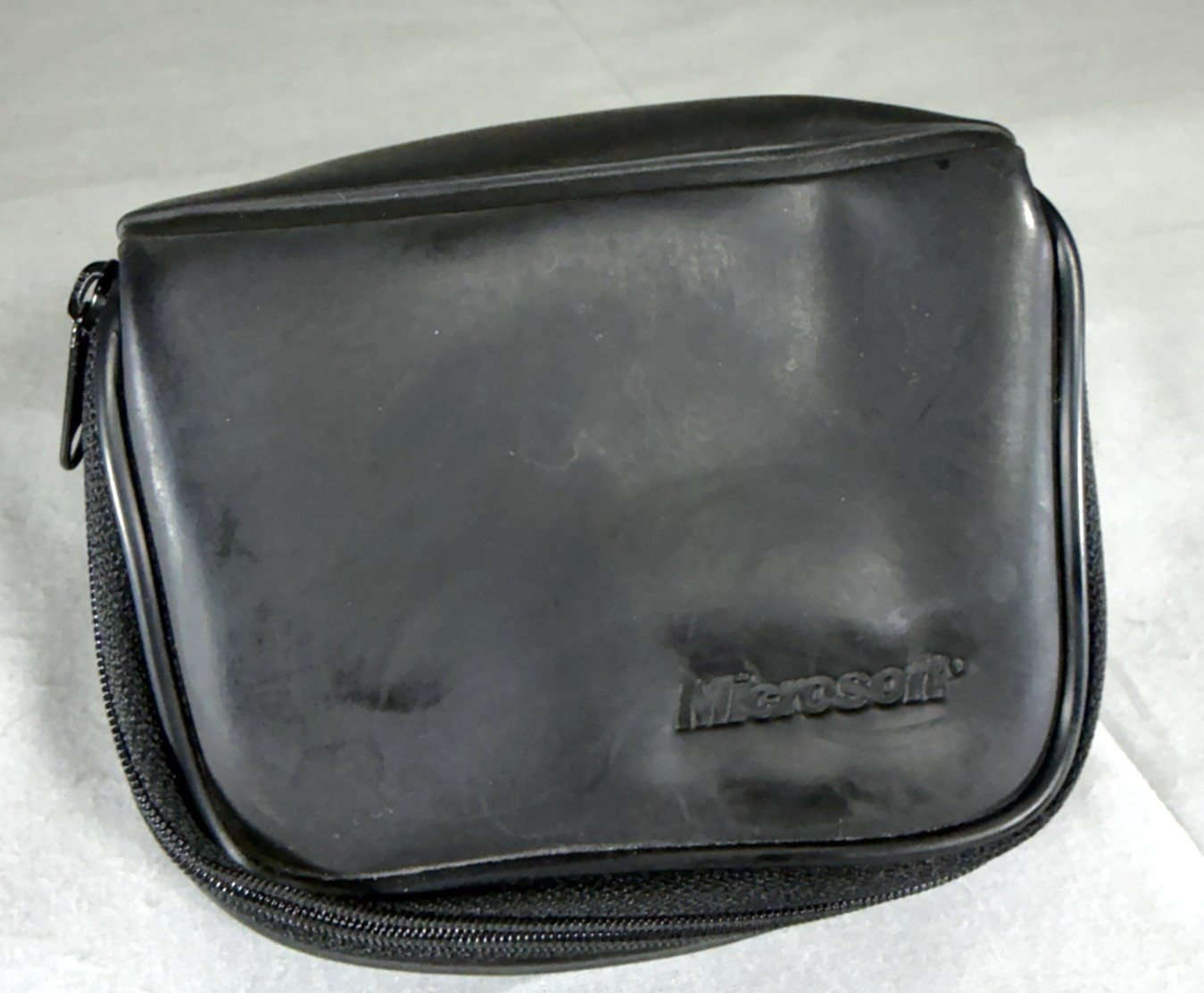 Vintage 1991 Microsoft Ballpoint Mouse Zippered Carrying Case ONLY Pouch 23831