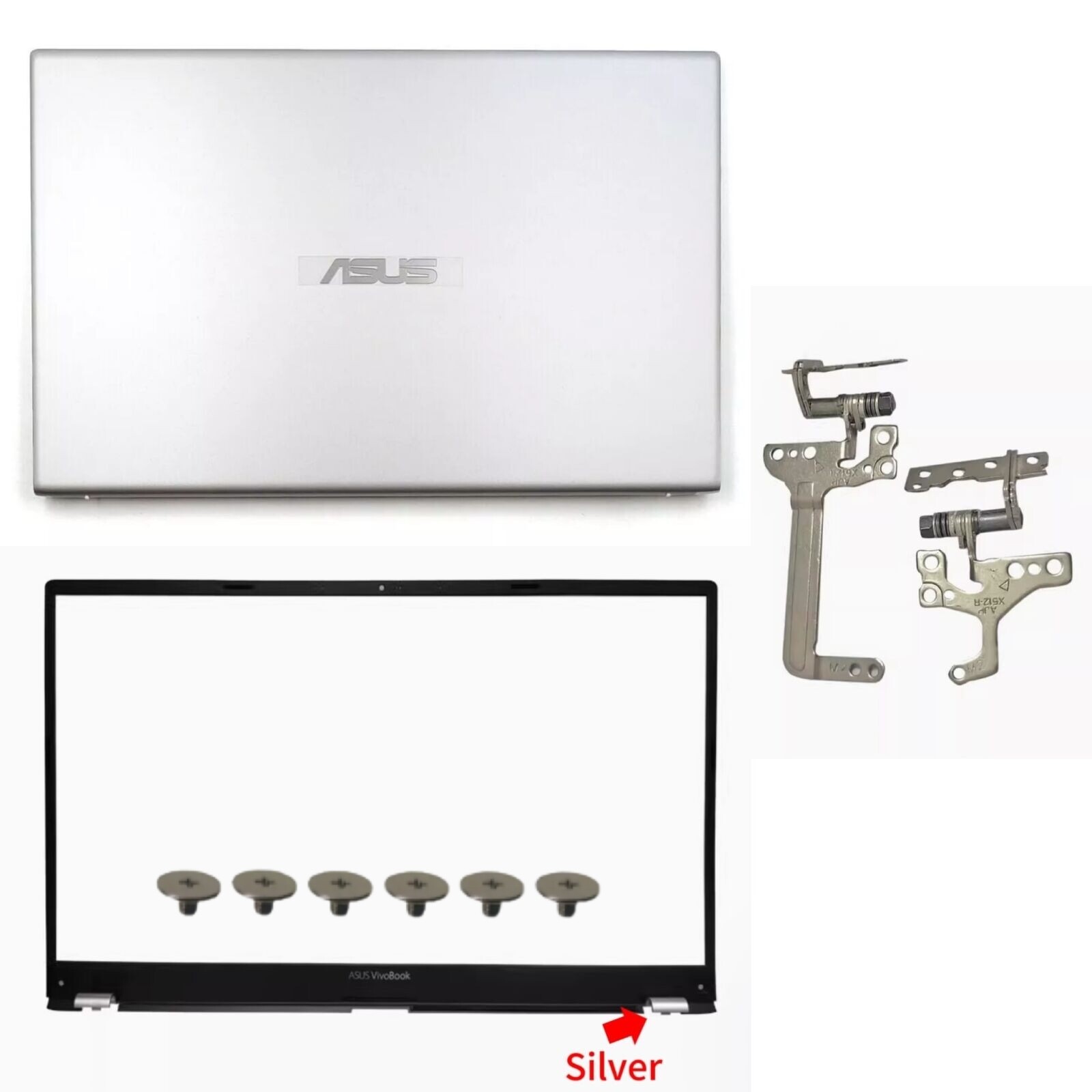 New ASUS Vivobook 15 F512 F512D F512DA F512J F512JA F512U Top Lid/ Bezel/ Hinges