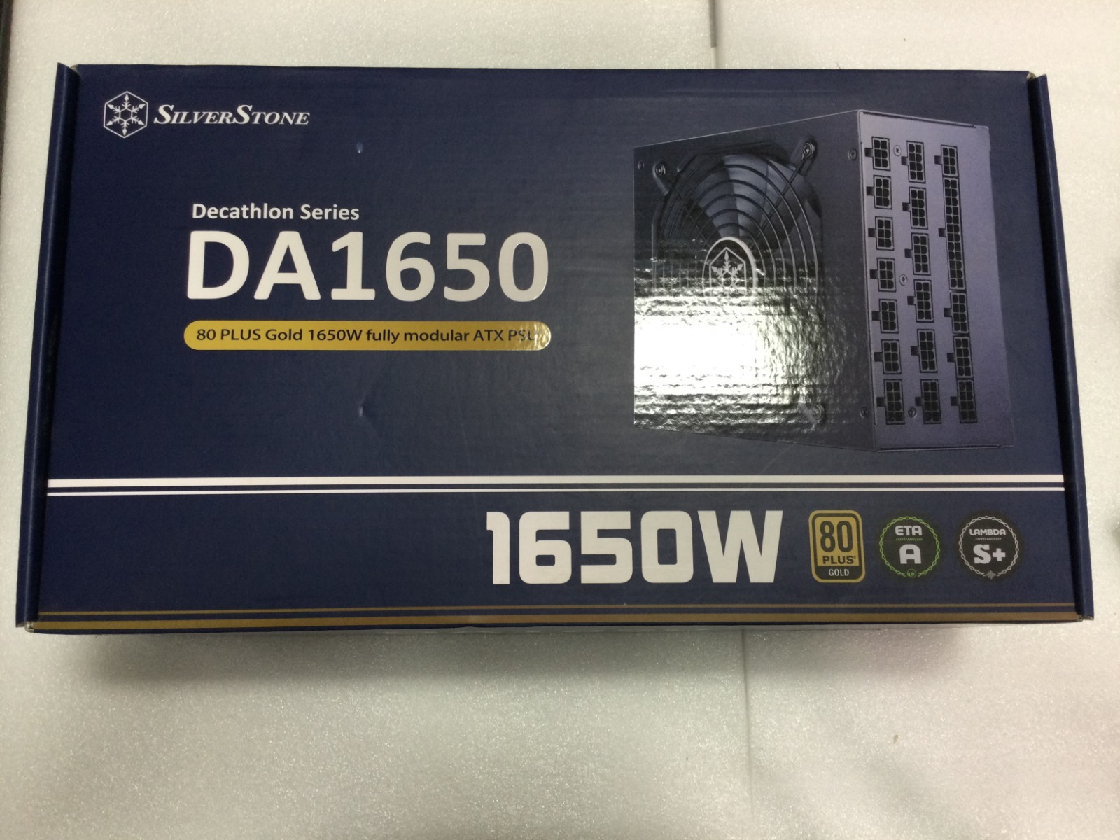 SilverStone  DA1650-Gold, 1650W Fully Modular ATX Power Supply, 80 Plus G-NEW