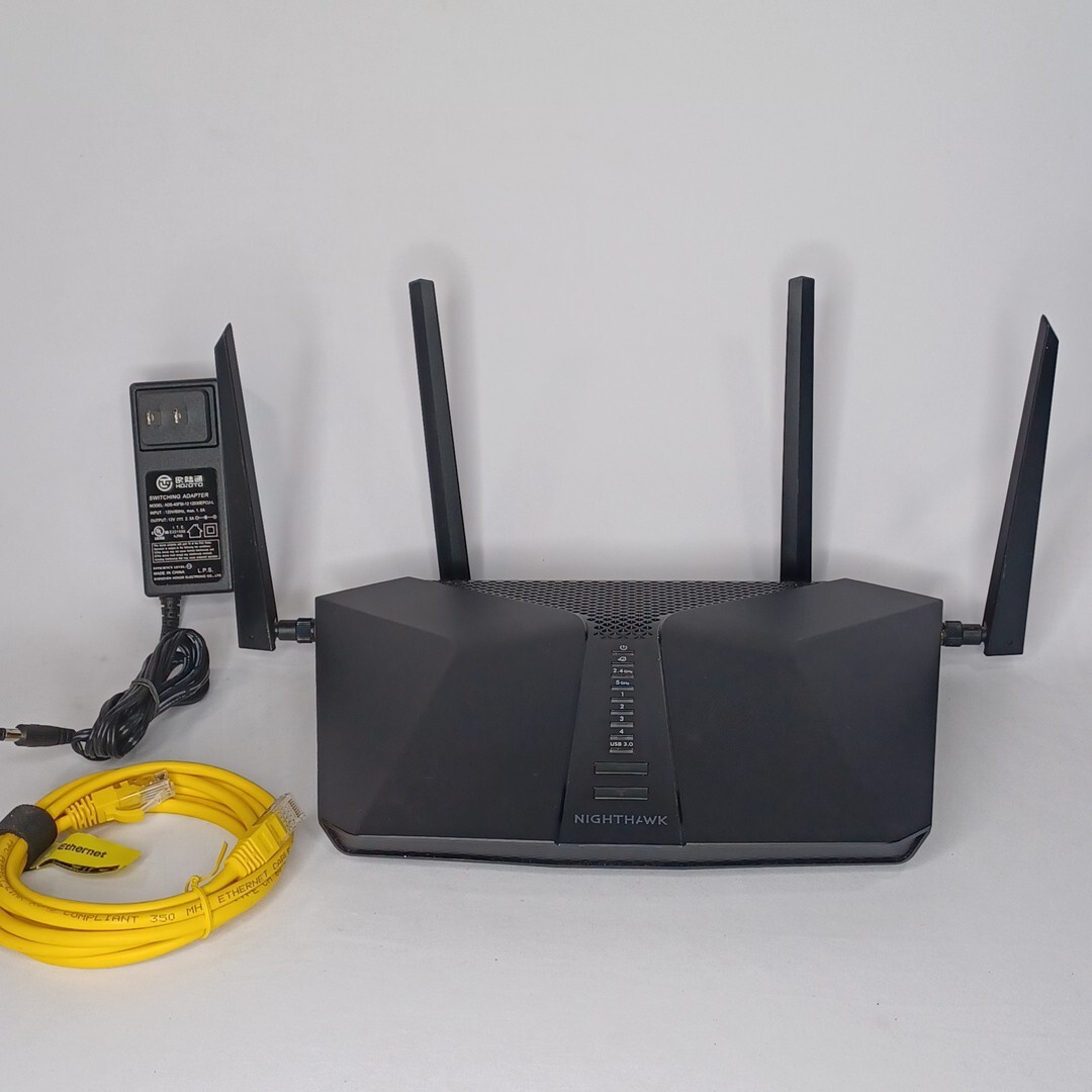NETGEAR - Nighthawk AX5200 Wi-Fi 6 Router - RAX48-100NAS
