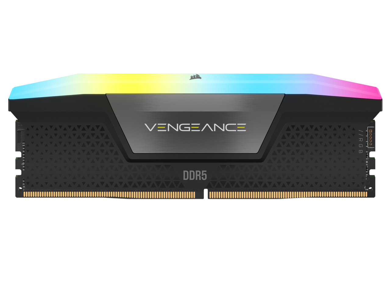 CORSAIR Vengeance RGB 16GB 288-Pin PC RAM DDR5 5200 (PC5 41600) Desktop Memory M