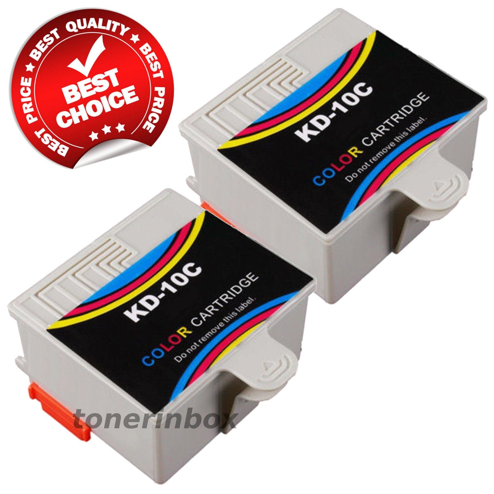 2 Pack #10 Color Ink for Kodak 10 C ESP 3200 3250 5200 5250 7250 9250 Printer