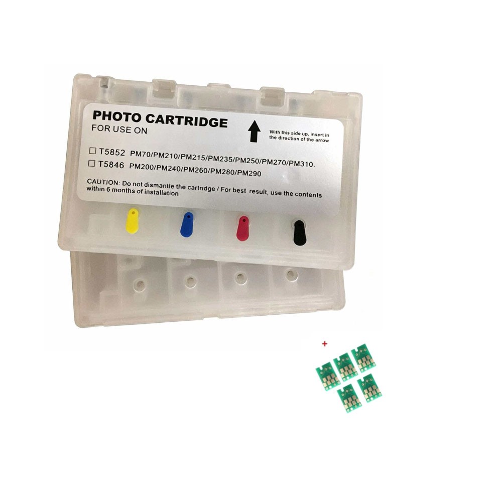 T5846 Refillable Ink Cartridge Compatible with Epson PM200 PM240 PM260 PM280