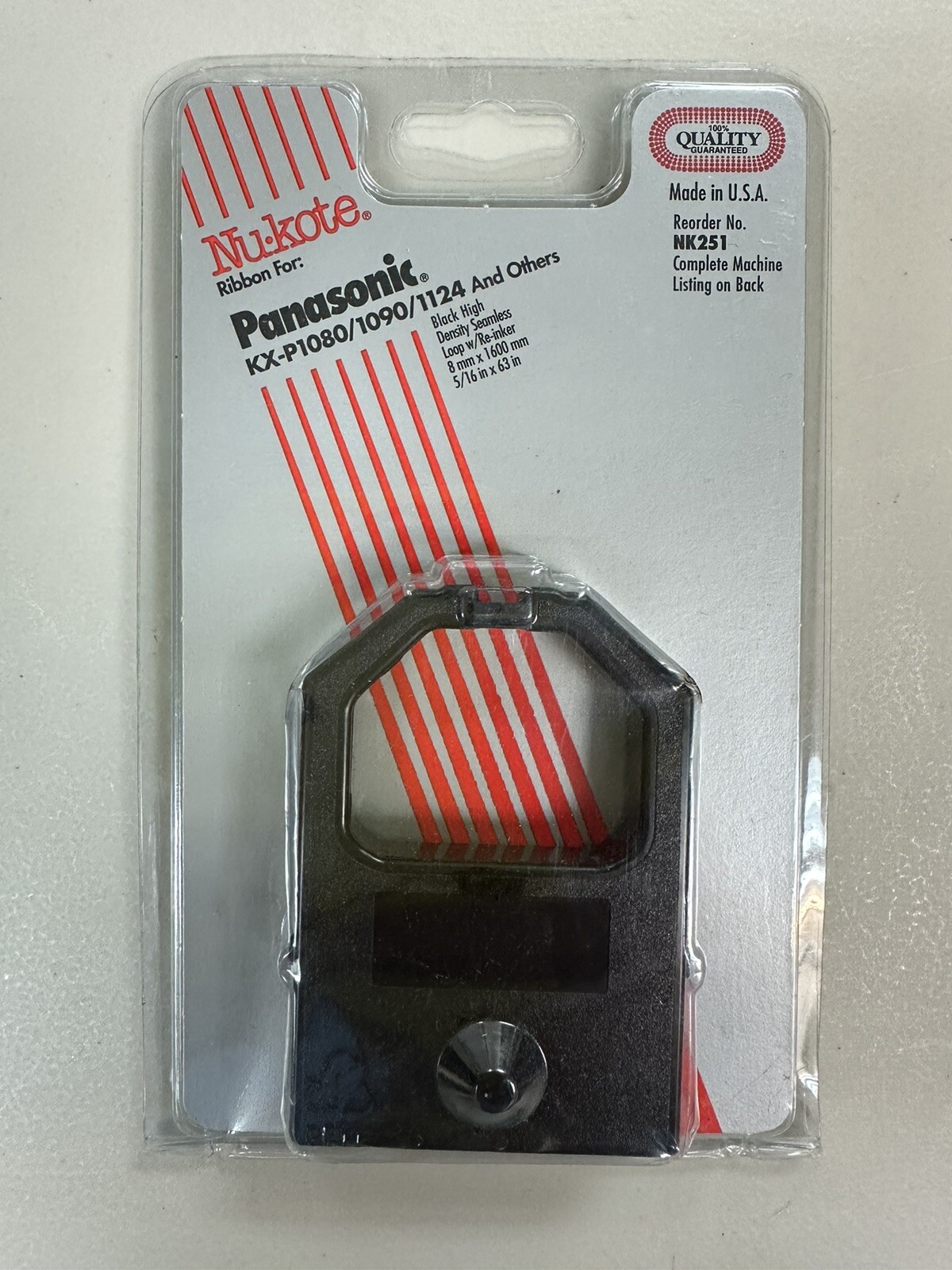 Nu-kote Panasonic Ribbon NK251 KX-P1080/1090/1124