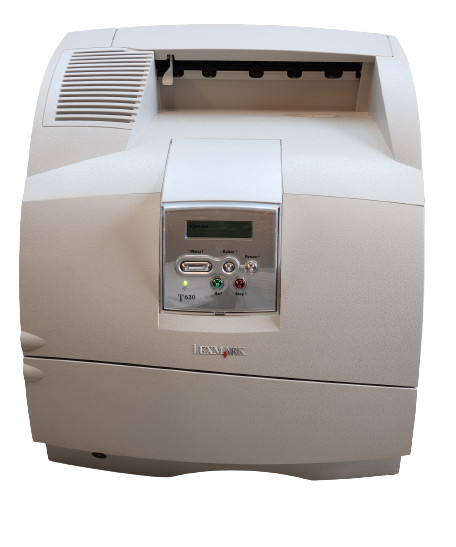 Lexmark T630 Workgroup Laser Printer FULLY FUNCTIONAL CLEAN SEE PICTURES