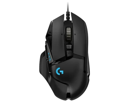 Logitech G5 SERIES G502 Wired Gaming Mouse HERO 25K LIGHTSYNC RGB