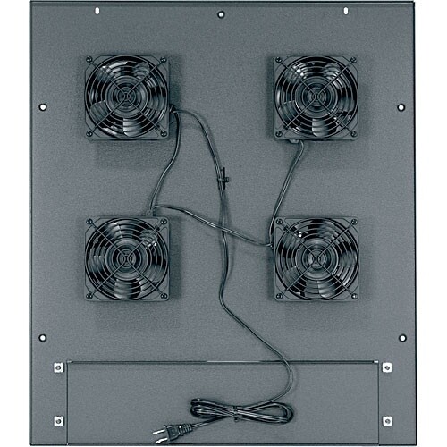 Middle Atlantic MW-4FT-380CFM Integrated 4" FAN TOP w/ GUARDS