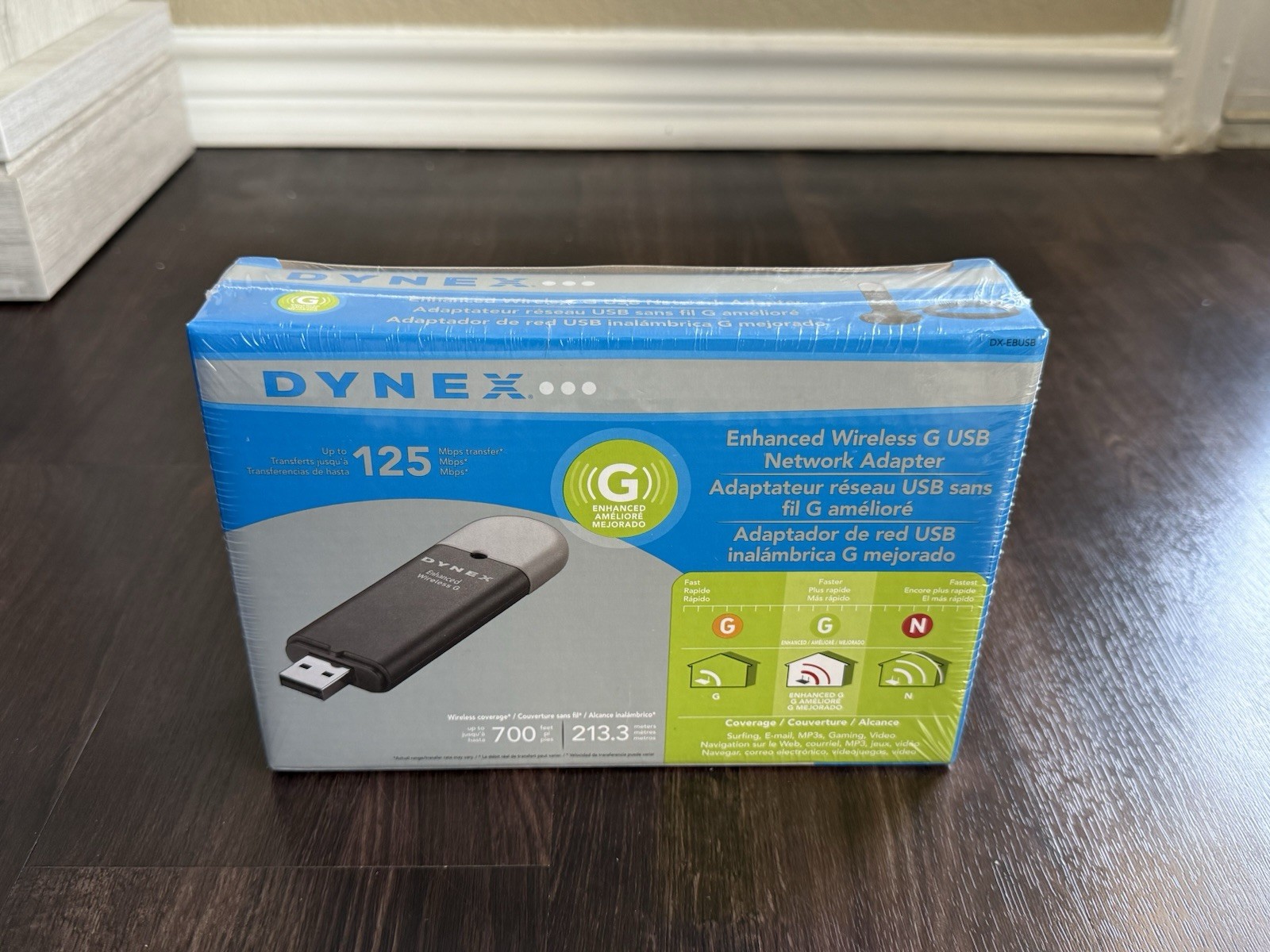 Dynex Enhanced Wireless G USB Network Adapter 125 Mbps