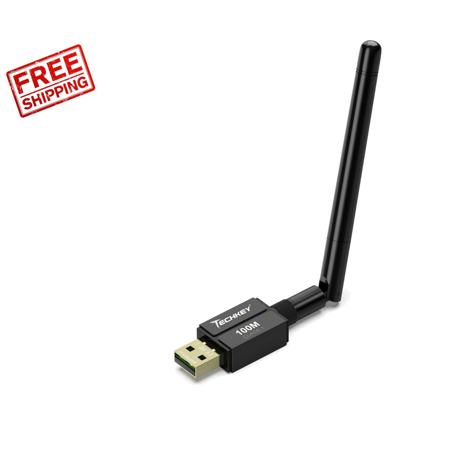 Portable Bluetooth 5.3 Adapter - 328FT Range, Easy Plug & Play for Windows