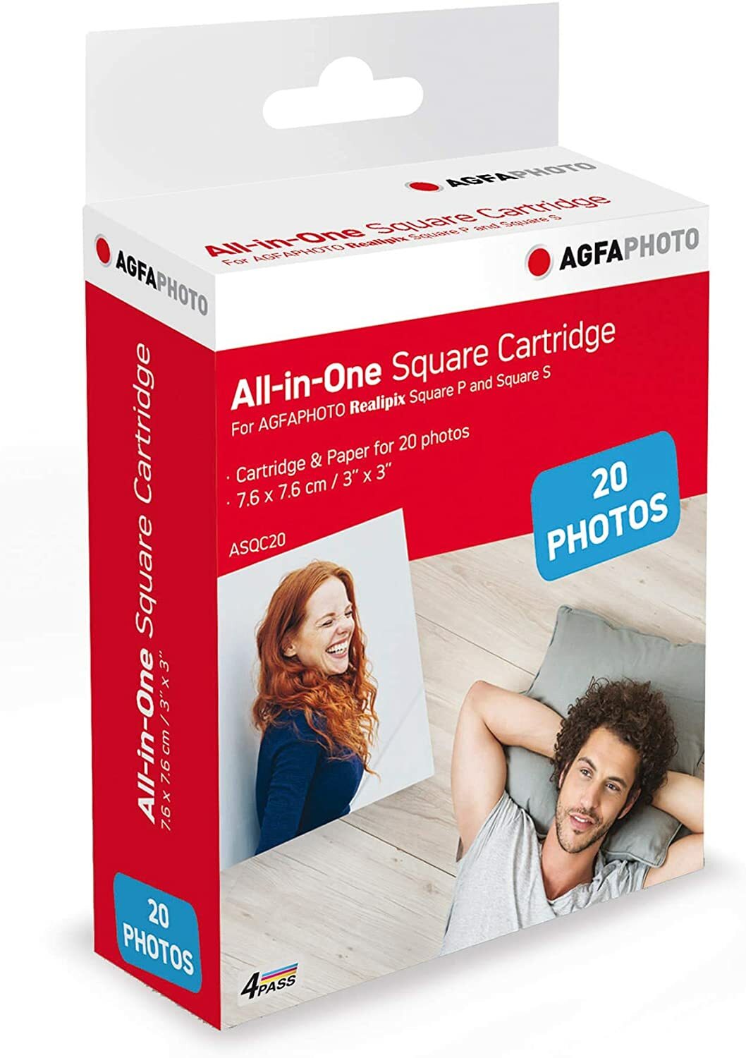 All-in-One Cartridges for Agfa Photo & Kodak Photo Printers & Instant Cameras