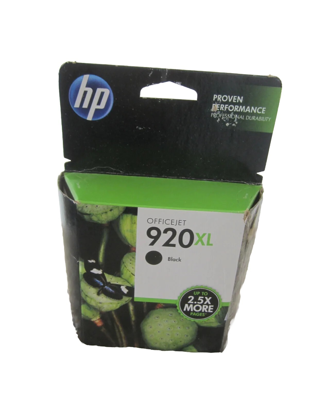 Genuine HP 920XL High Yield Black Ink Cartridge CD975AN, 1/2016, New
