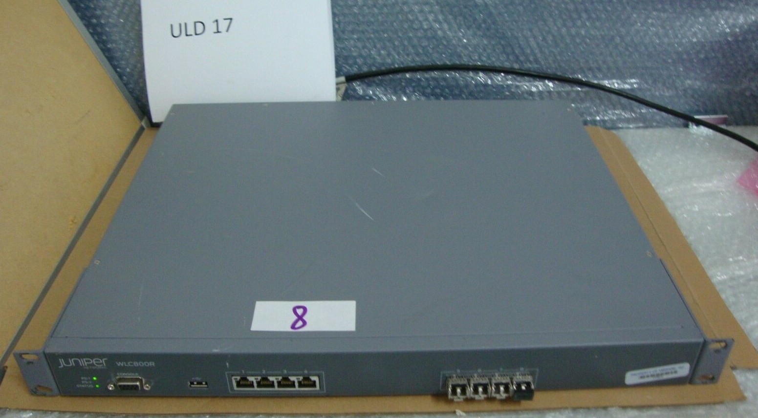 Juniper Networks WLC800R WLC Series 8-Port WLAN Wireless LAN Controller
