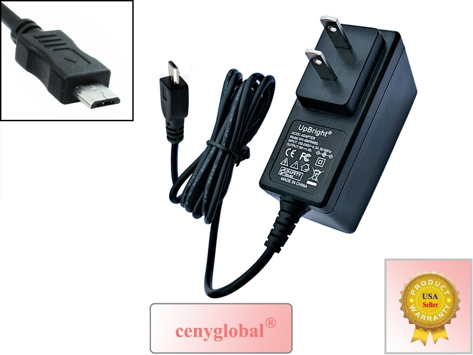 AC Adapter Car Charger For Schumacher SL65 Red Fuel Portable Jump Starter Mobile
