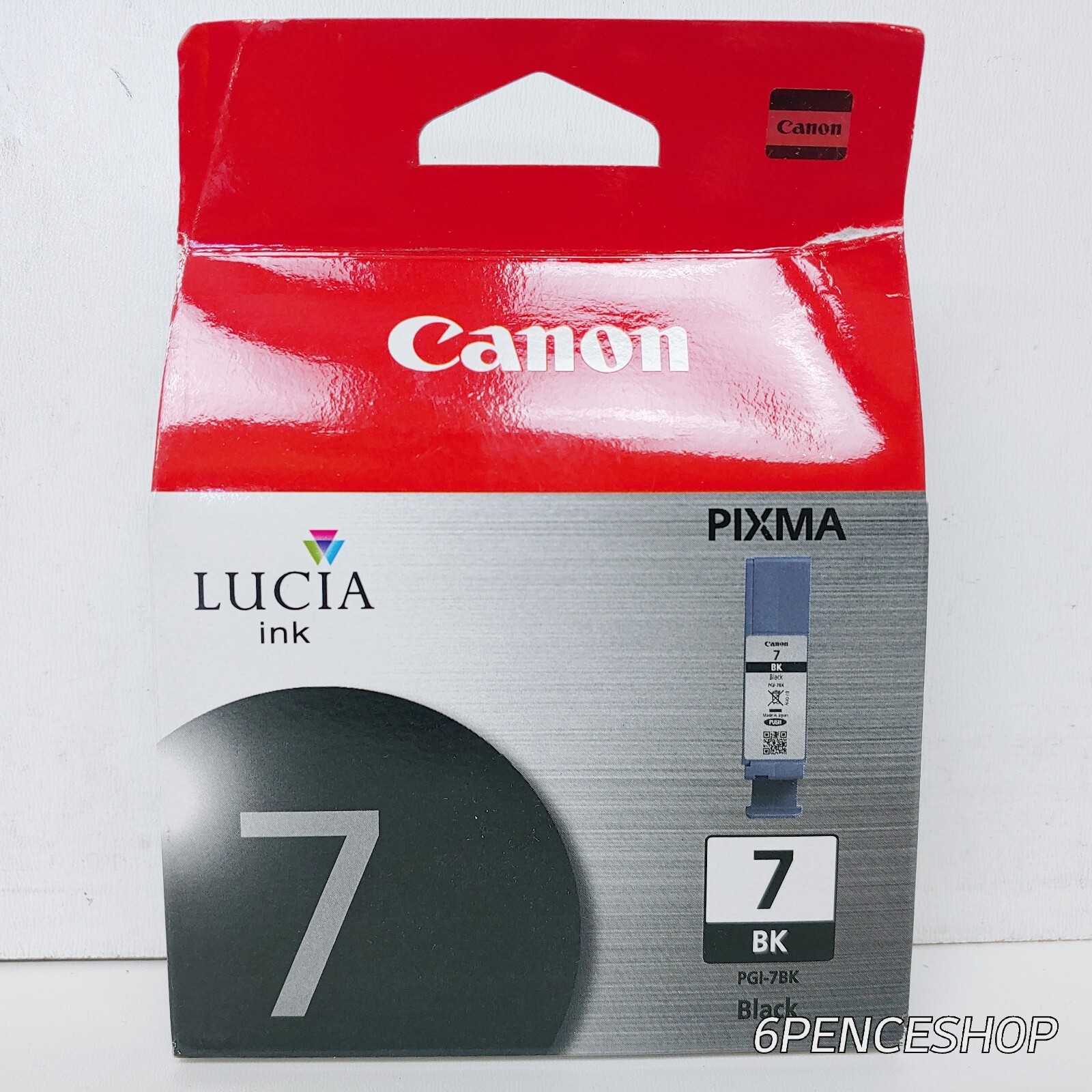 *Imperfect Box* Canon 7 Black PIXMA Ink Cartridge 2444B002[AA ] PGI-7BK