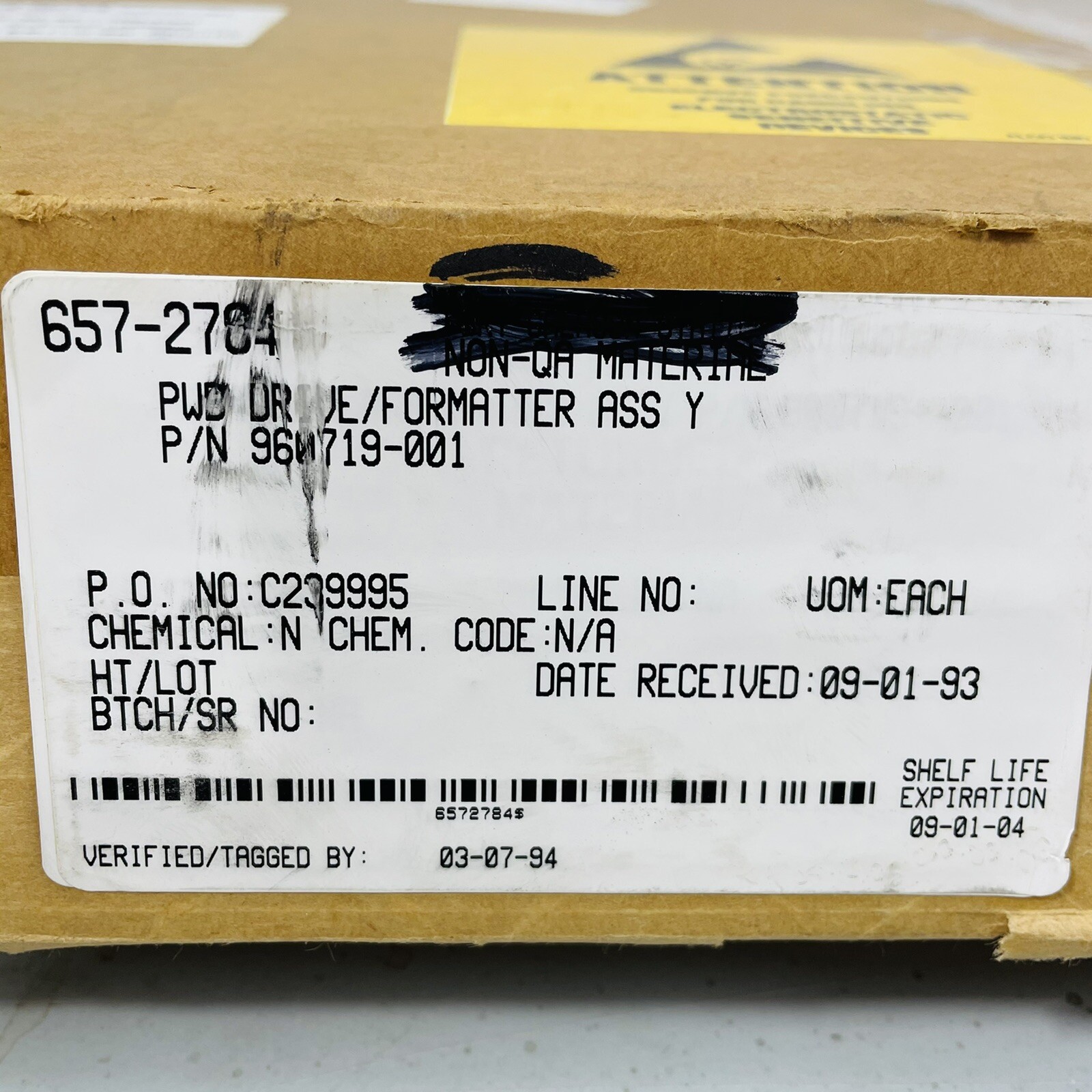 Cipher Data Products 960719-001 TSZ05 System Board ~Good Used~