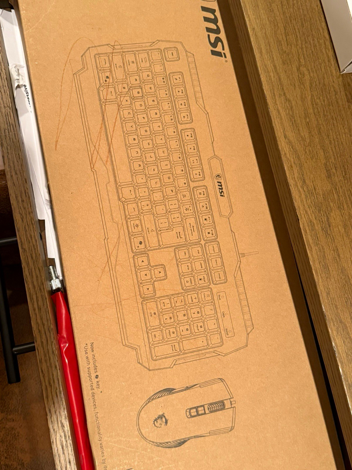 MSI K322 Gaming RGB Keyboard & M321 Mouse Combo