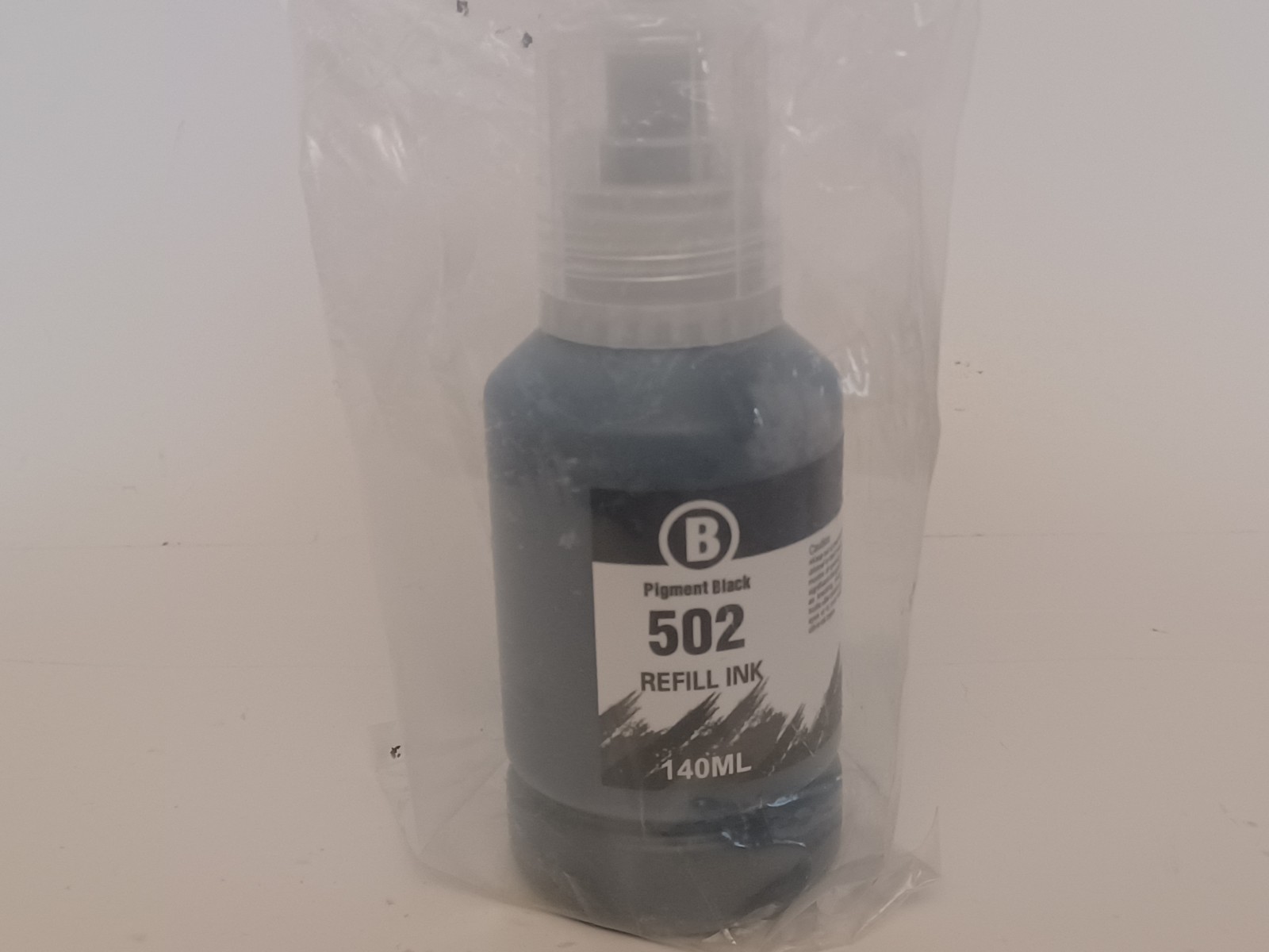 502 Black Ink Cartridges 140ML Ink Bottle for Epson
