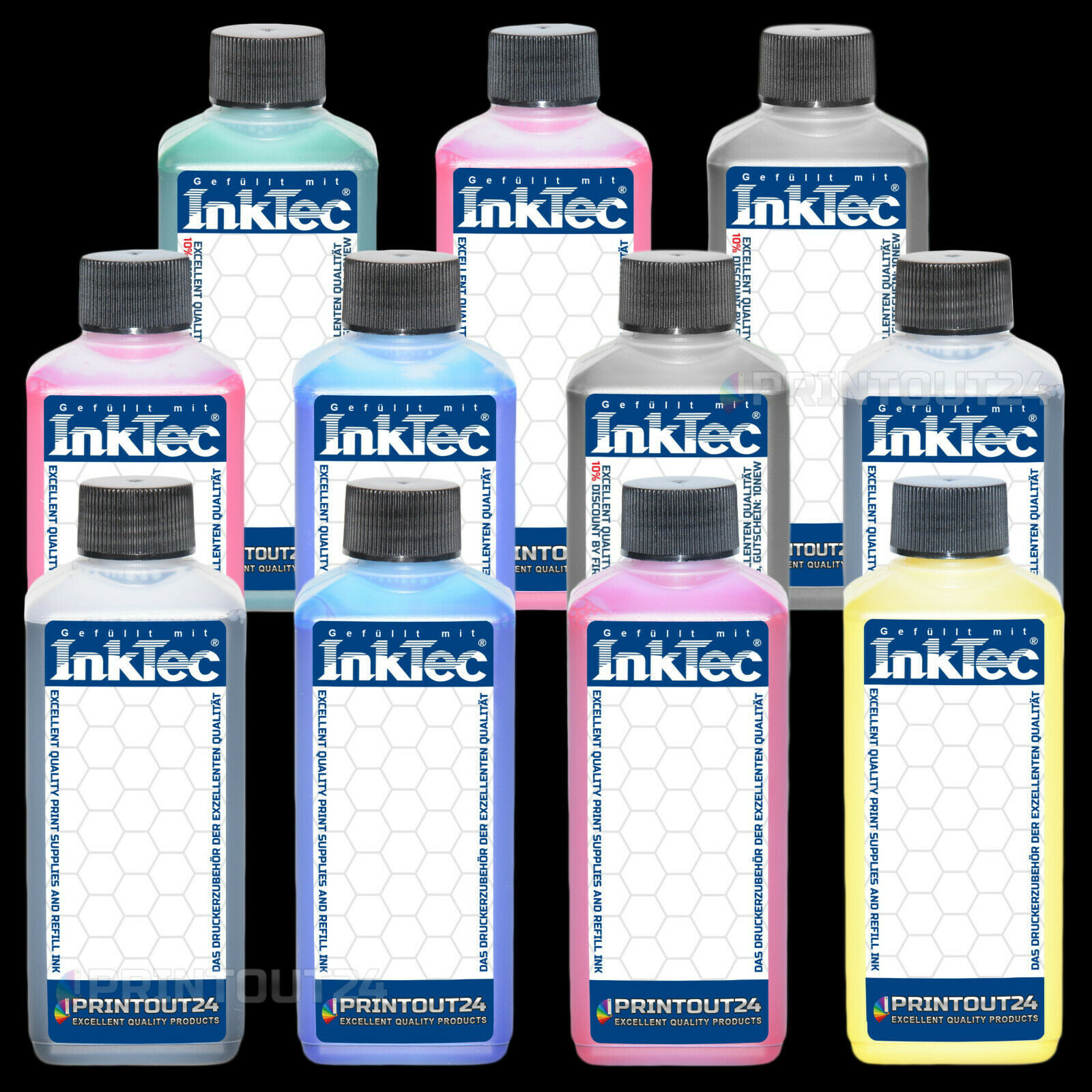 5.5L InkTec® T8041 T8042 T8043 T8044 T8045 T8046 T8047 T8048 T804A T804B T804D