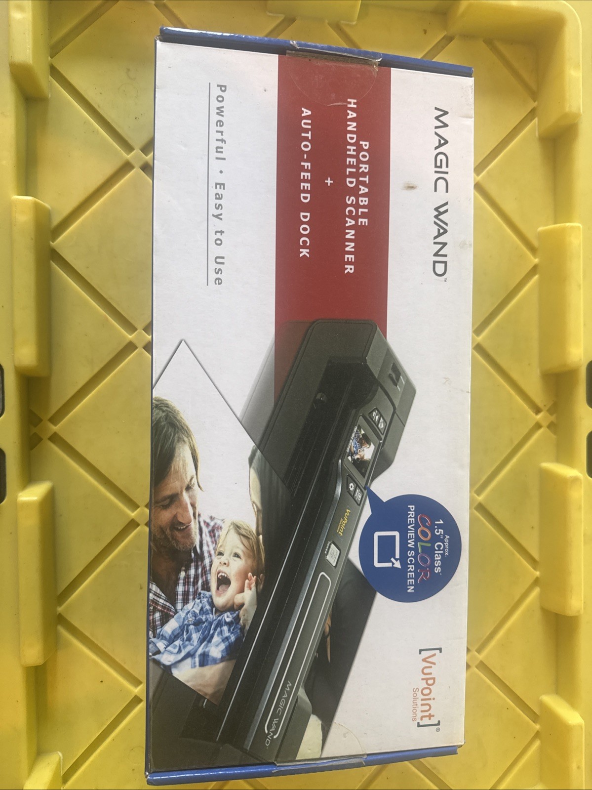 NIB Vupoint Solutions PDSDK-ST470GC Magic Wand Portable Scanner With Color LCD