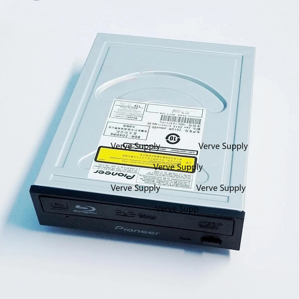 Pioneer BDR-206DBK 12X Blu-ray BD-R SATA BD DVD CD Drive Burner Writer 3D Player