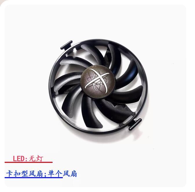 Graphics Card Fan FDC10H12S9-C Parts For XFX RX470 480 570 580 4G/8G Black Wolf