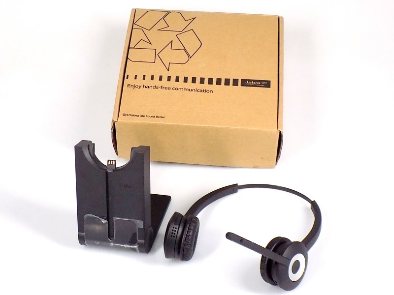 Jabra PRO 930 Duo DECT Headset - Wireless, Comfortable, Clear, 930-29-509-101 NEW