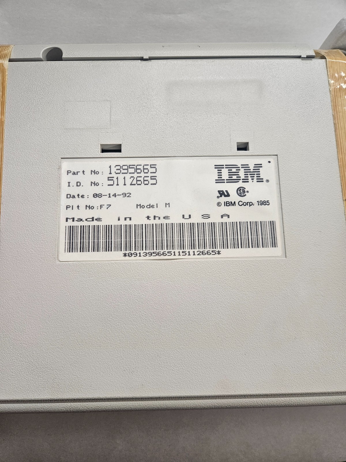 Rare 1993 IBM Model M IBM 1395665 Keyboard NEW in original styrofoam