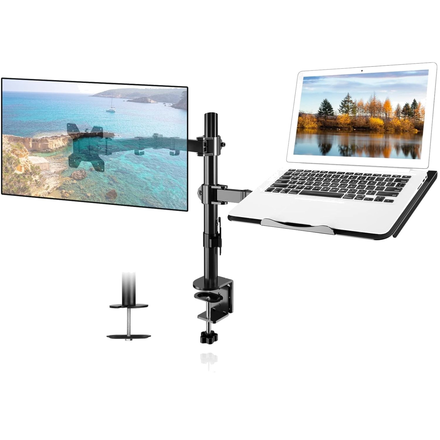 Multi-Functional Monitor & Laptop Stand - Adjustable & Ergonomic Design