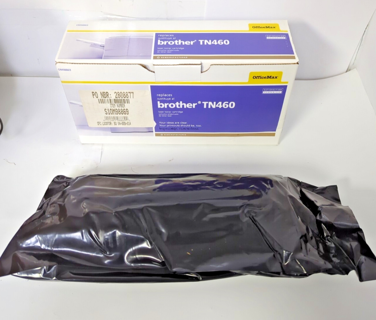 OfficeMax Replaces Brother TN460 Laser Toner Cartridge