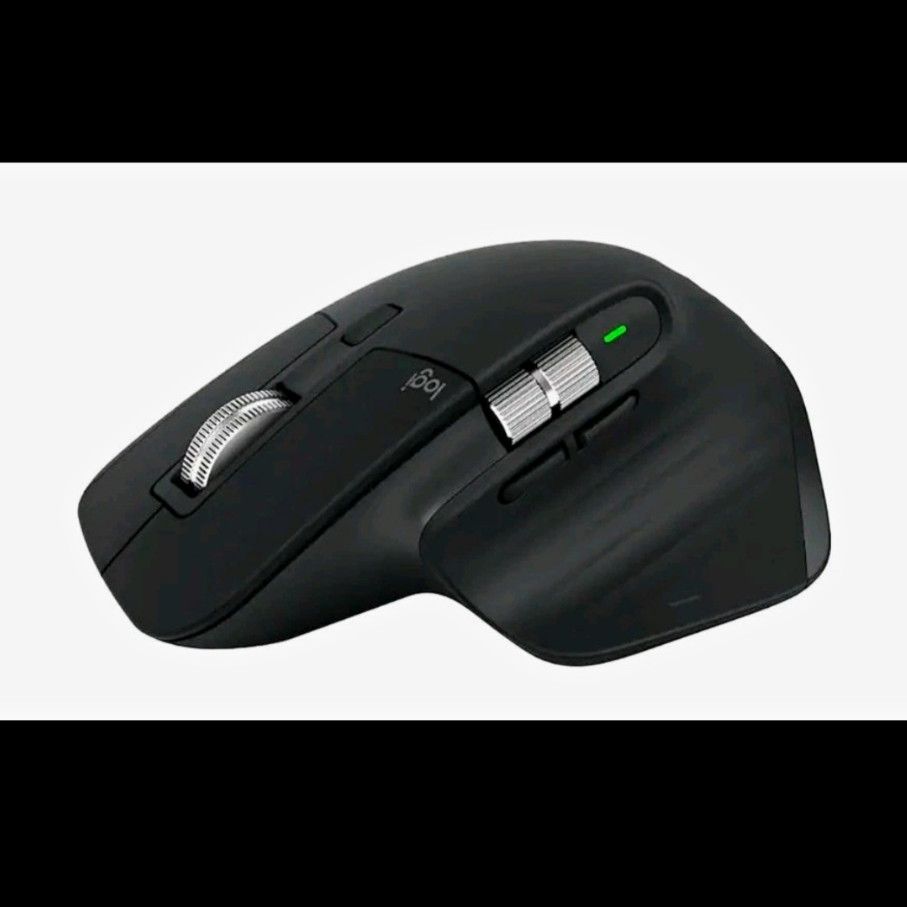 Logitech MX Master 3S Bluetooth Mouse MagSpeed 8000 DPI 7-Button Black