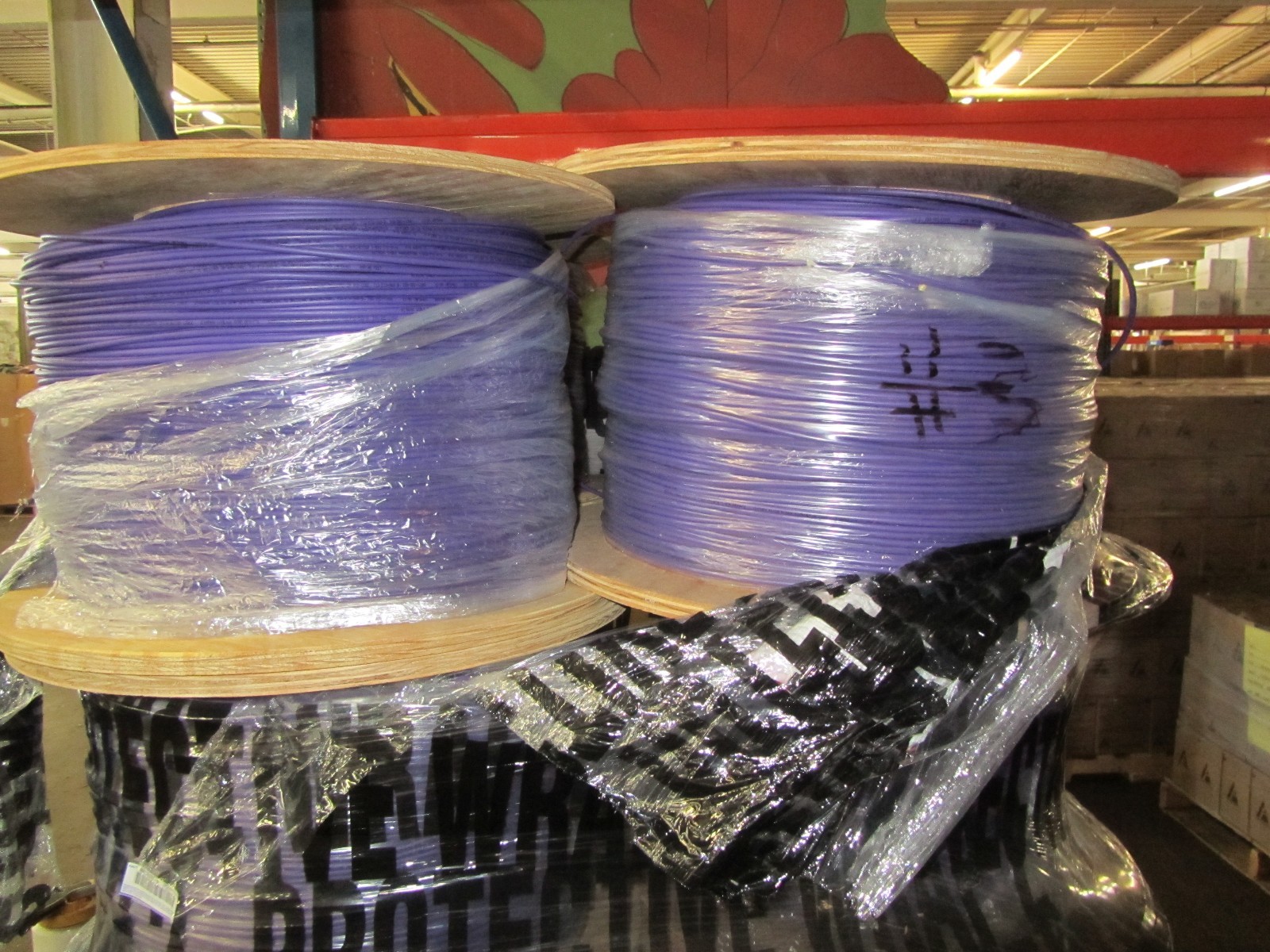 Hitachi 60518-12 OFN FT6 Plenum  50/125, 12 Strand Fiber Optic Cable, 1000 Ft.