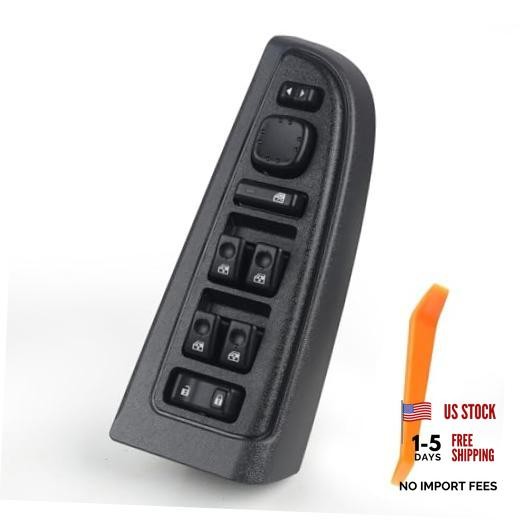 15883323 Master Power Window Switch for 2003-2007 Chevy 15883323-BLACK