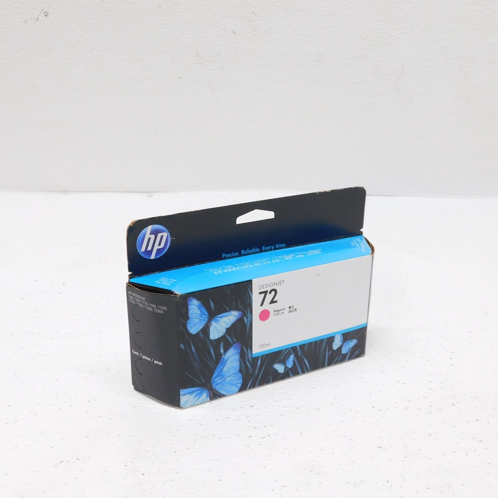 *New* Sealed in Box HP 72 Magenta DesignJet Ink Cartridge 130-ml - C9372A