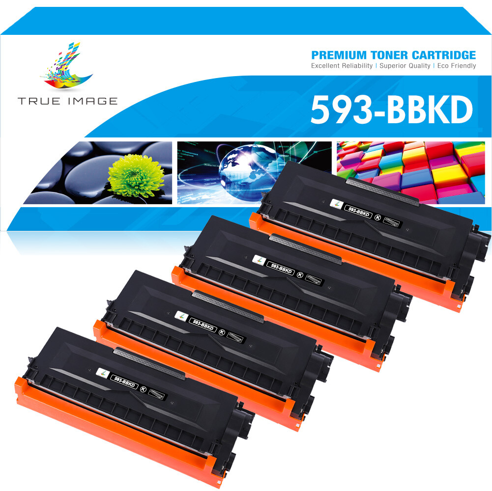 4 Pack E310 Toner Cartridge Ink For Dell E310DW E515DN E515DW E514DW 593-BBKD