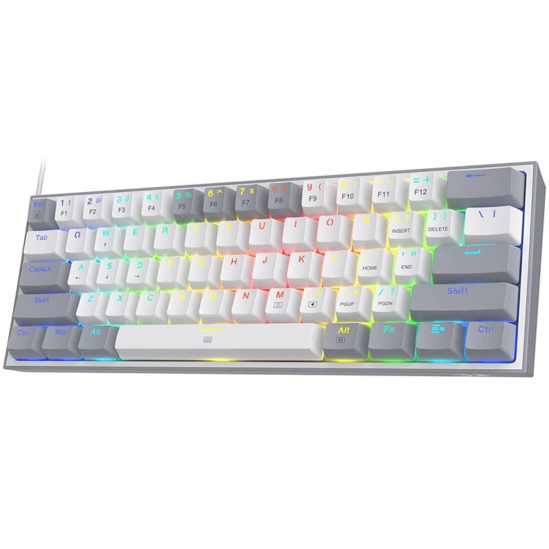 Redragon K617 Fizz Gaming Mechanical Keyboard 60% Compact Wired RGB Compact