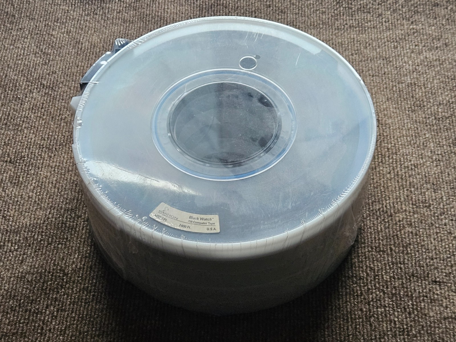 IMATION 3M Black Watch No. 700 Computer Data Tape 6250 CPI 2400 ft Reel (LOT/5)