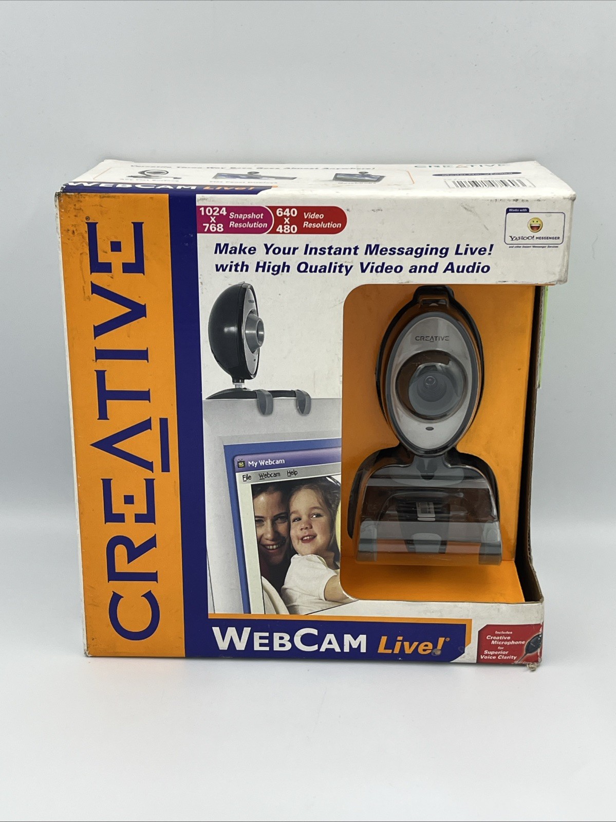 Creative Live WebCam  for Windows XP & Me 2004 NOS