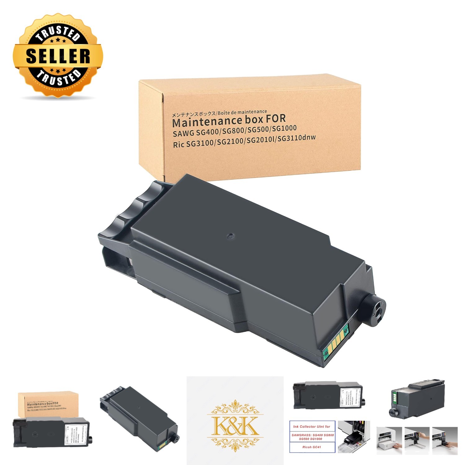 SG400 High Yield Waste Collection Unit for SG400 SG500 SG800 SG1000 Printers